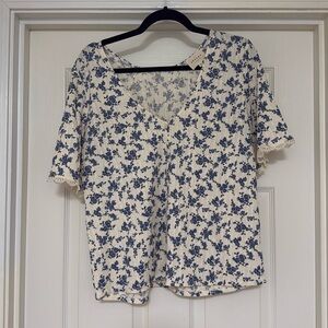 Sezane top (Celia blouse), size XL